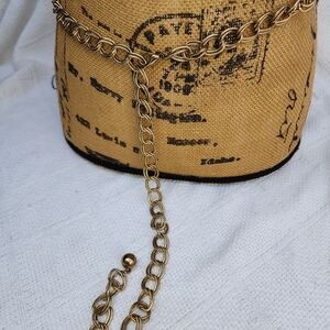Vintage‎ Double link chain belt M/L